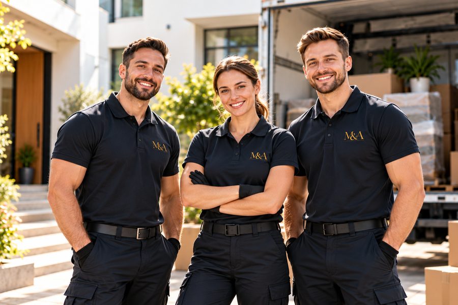 Das Team von M&A Umzüge